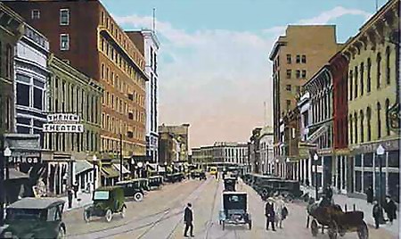 New Theatre - Old Post Card (newer photo)